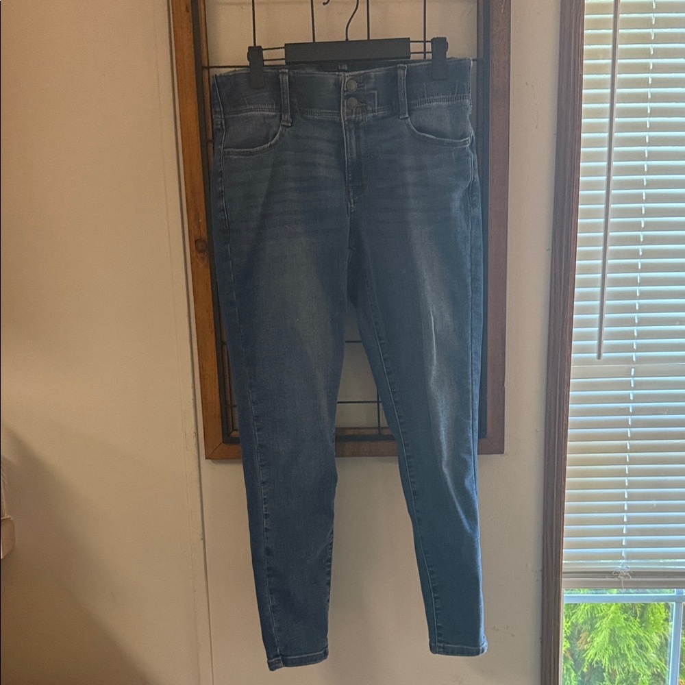Nine West Women's Blue Skinny Jeans Size 8 - Picture 3 of 6